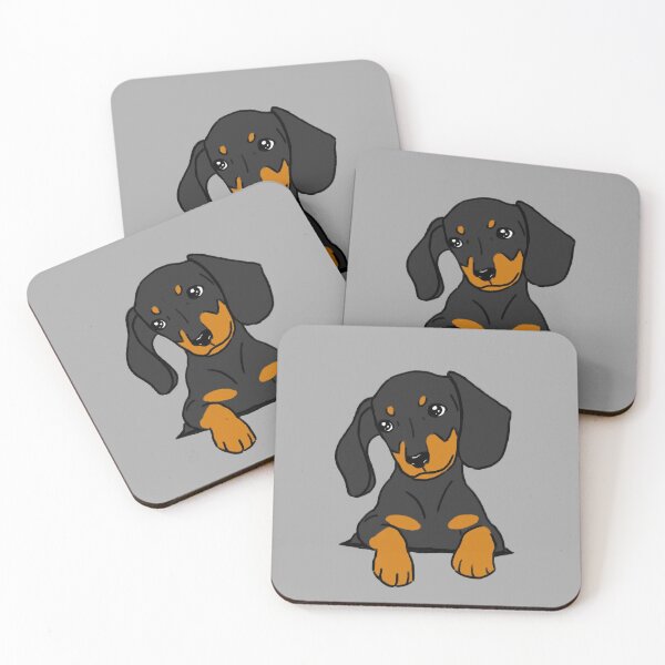 Item preview, Dachshund Puppy in Your Pocket Grey designed and sold by Reiyankhairina.