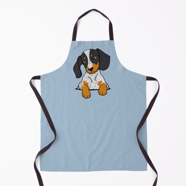 Item preview, Piebald Brindle Dachshund Puppy in Your Pocket designed and sold by Reiyankhairina.