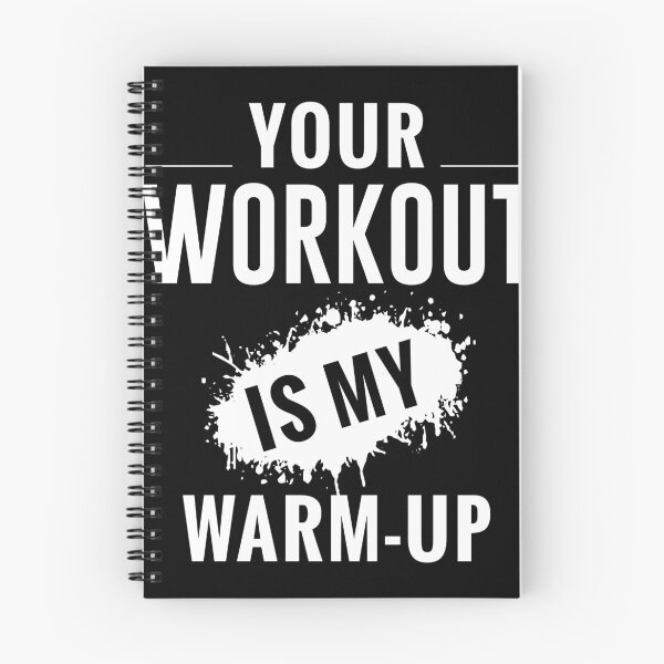 Item preview, Your Workout Is My Warmup - CrossFit Workout Gym Design designed and sold by RXThread.