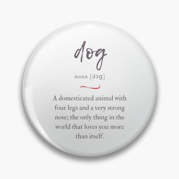Item preview, Dog Definition | Dictionary Collection designed and sold by Designschmiede.