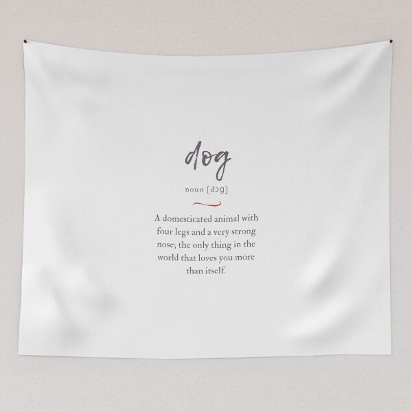 Item preview, Dog Definition | Dictionary Collection designed and sold by Designschmiede.