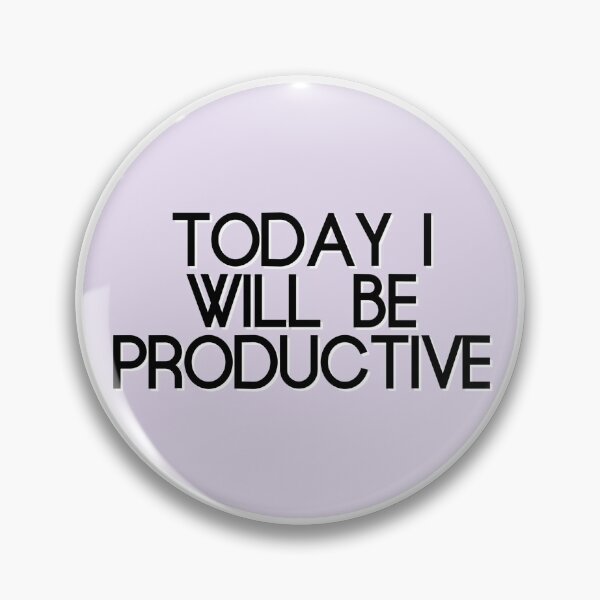 Item preview, Sticker today I will be productive designed and sold by JessisArt.