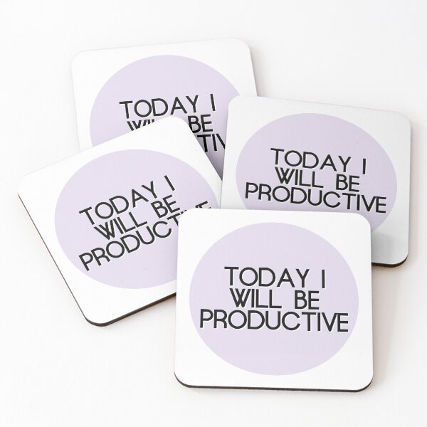 Item preview, Sticker today I will be productive designed and sold by JessisArt.