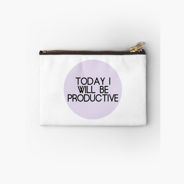 Item preview, Sticker today I will be productive designed and sold by JessisArt.