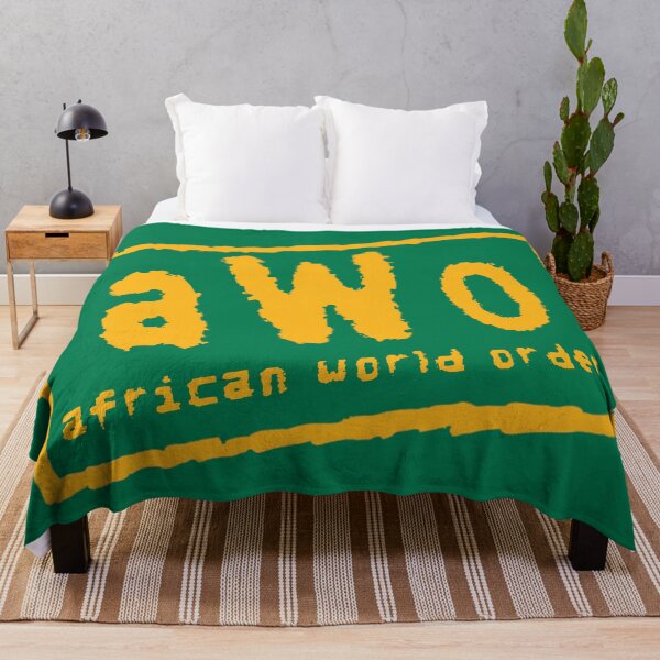 Item preview, orden mundial africano - verde y oro designed and sold by fooleproof.