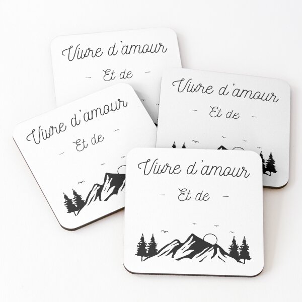 Item preview, Vive enamorado y en la montaña designed and sold by Curlyhaire.