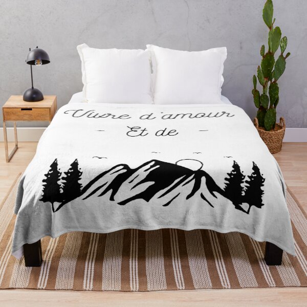 Item preview, Vive enamorado y en la montaña designed and sold by Curlyhaire.