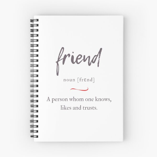 Artikelvorschau, Friend (Freund) Definition | Dictionary Collection entworfen und verkauft von Designschmiede.