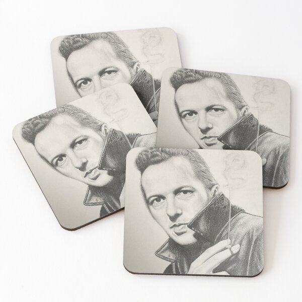 Item preview, Pencil drawing of Joe Strummer designed and sold by GloriousArt1977.