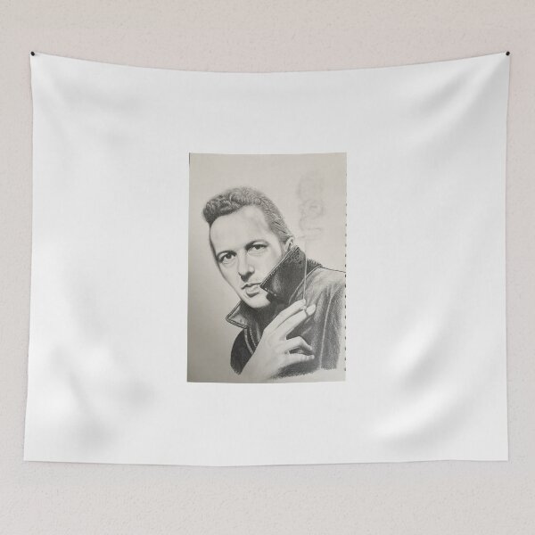 Item preview, Pencil drawing of Joe Strummer designed and sold by GloriousArt1977.