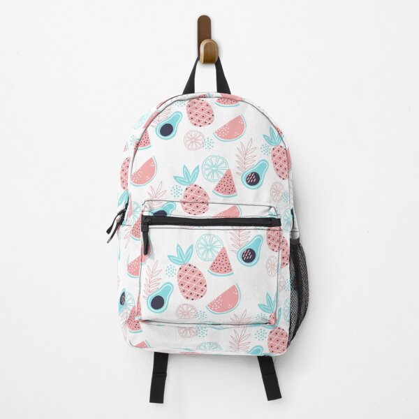 Item preview, Hand Drawn Pineapple Watermelon Fruit Background designed and sold by della95.