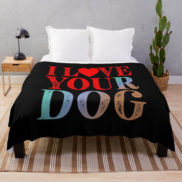 Item preview, I Love Your Dog Essential Classic Sticker And Shirt Design designed and sold by Glike.