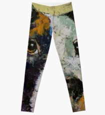 Pit Bull Portrait Leggings