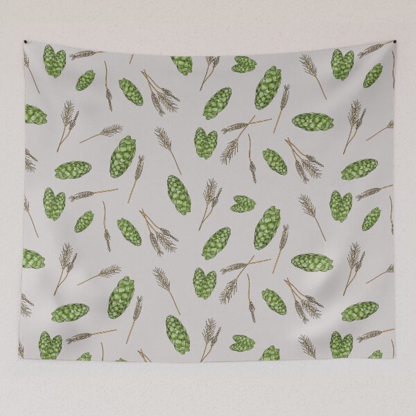 Item preview, Hops & Beer designed and sold by NickiPost.