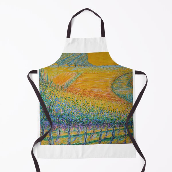 Item preview, Vineyard Autumn Fall With A touch Of Vincent Van Gogh designed and sold by Vincent Loverso.