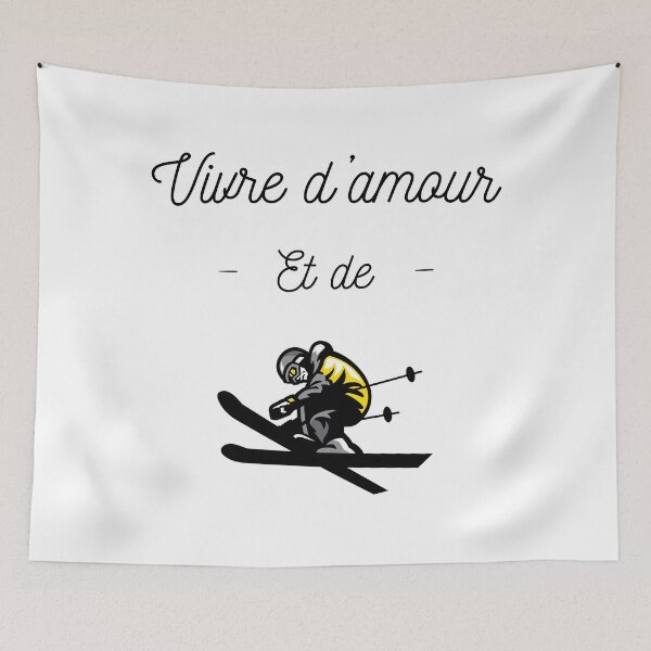 Item preview, Live love and ski designed and sold by Curlyhaire.