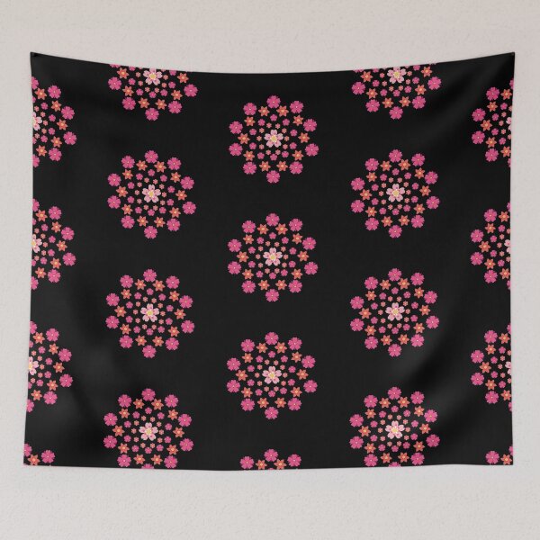 Item preview, Flower Mandala - Pink Orange  designed and sold by BohoMoon.