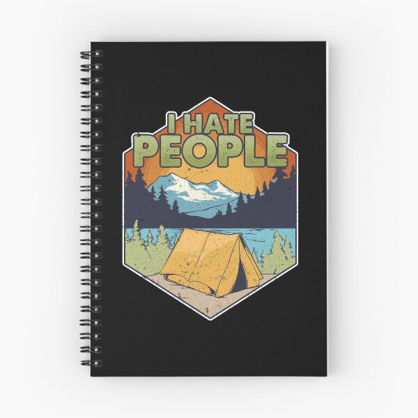 Item preview, Cute & Funny I Hate People Camping In Nature Pun designed and sold by perfectpresents.