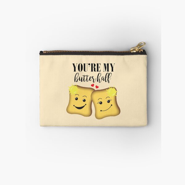 Item preview, You're My Butter Half Funny Food Pun designed and sold by HotHibiscus.