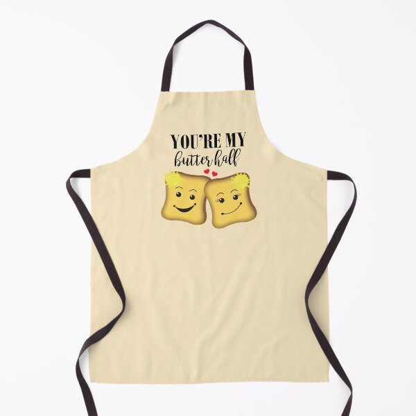 Item preview, You're My Butter Half Funny Food Pun designed and sold by HotHibiscus.