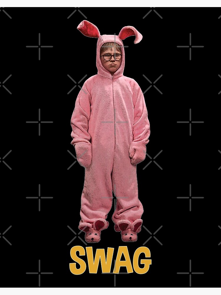 Pink rabbit costume christmas on sale story