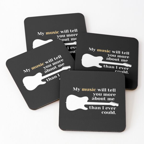 Item preview, My Music Will Tell You About Me  designed and sold by ObiPrints.