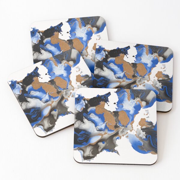 Item preview, Fantasy in blue and gold designed and sold by faridahakim.