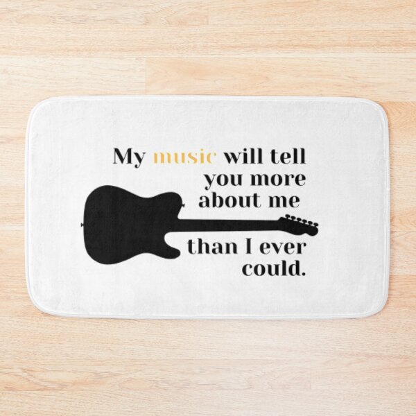 Item preview, My Music Will Tell You About Me  designed and sold by ObiPrints.