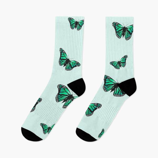 Item preview, Green butterfly print designed and sold by GeorgiaKnott.