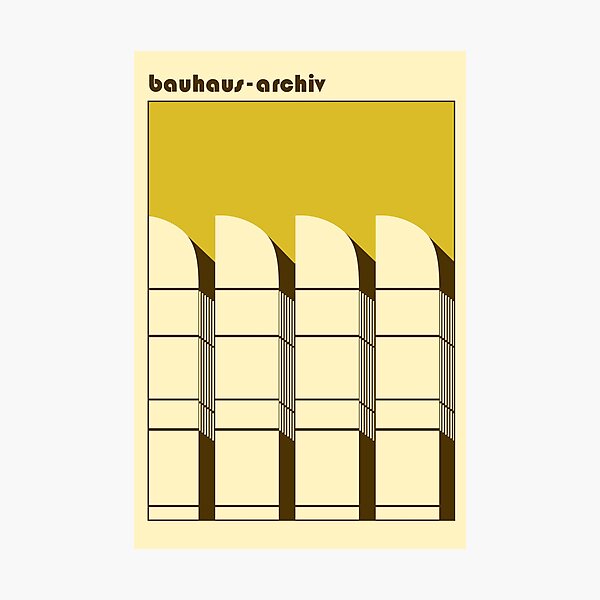 Bauhaus Archiv #59 Photographic Print