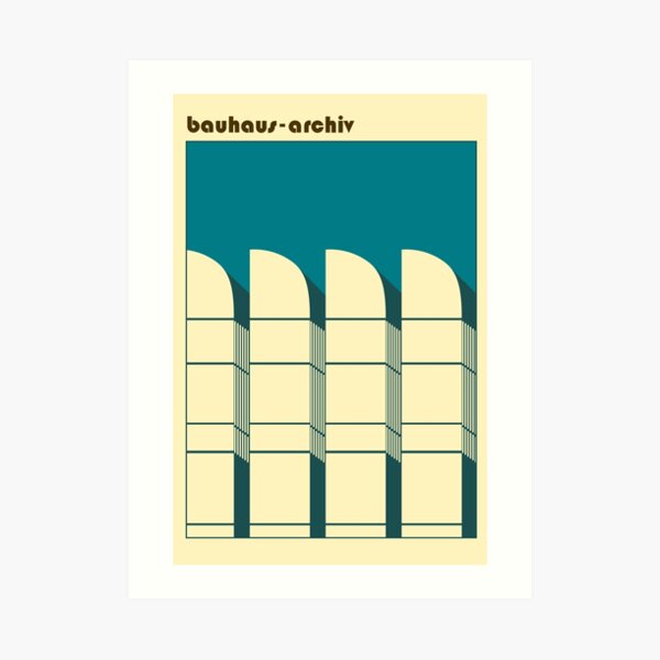 Bauhaus Archiv #60 Art Print
