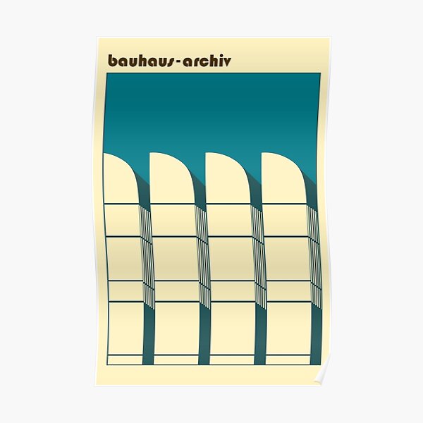 Bauhaus Archiv #60 Poster