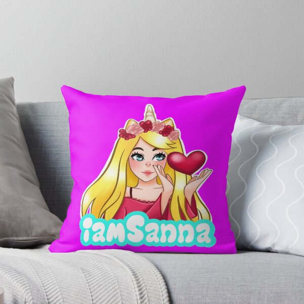 Item preview, iamSanna Loves Unicorns NEON PINK designed and sold by Totkisha1.