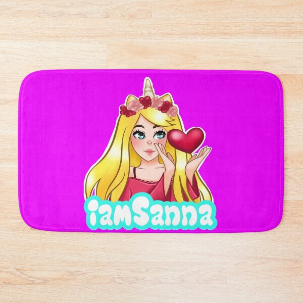 Item preview, iamSanna Loves Unicorns NEON PINK designed and sold by Totkisha1.