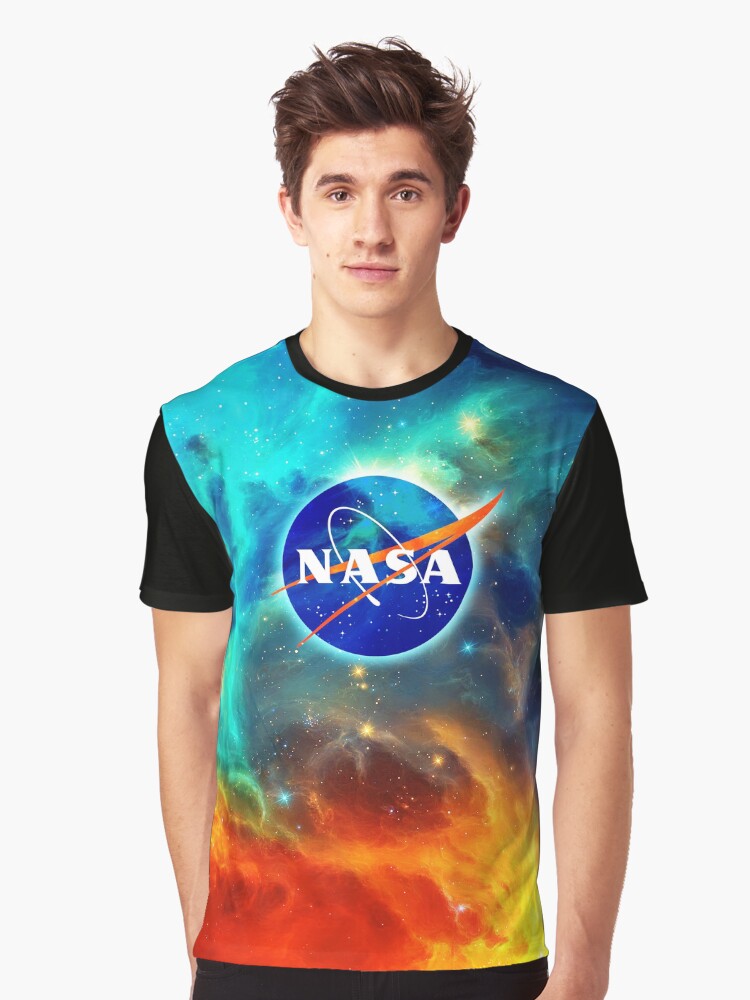 Outer space, nebula, galaxy, Nasa, logo, symbol