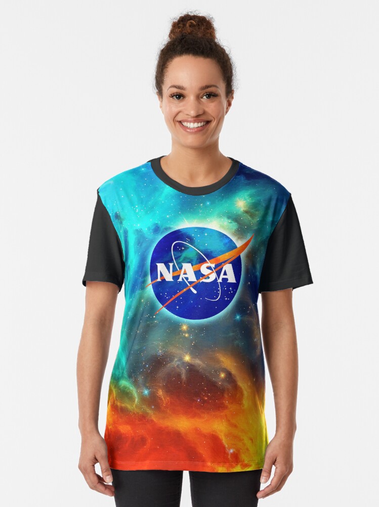 Outer space, nebula, galaxy, Nasa, logo, symbol