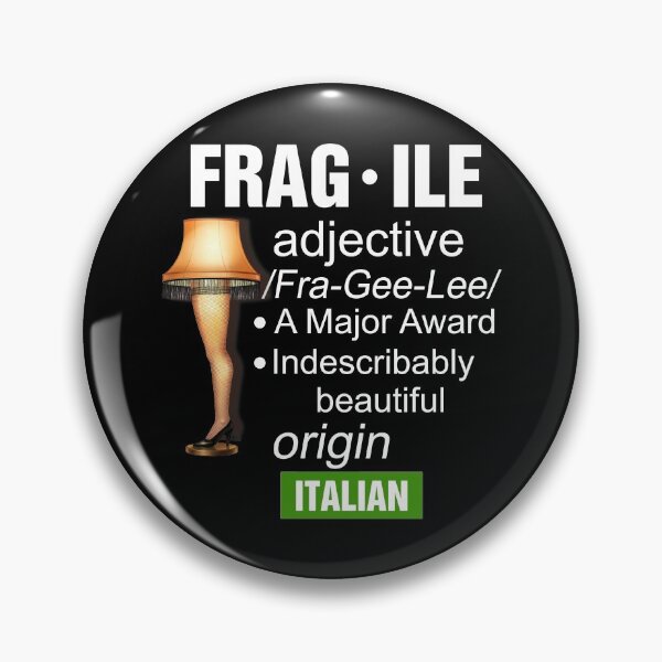 Item preview, Christmas Leg Lamp Fragile Definition Funny Major Award designed and sold by EleanorWilliamD.