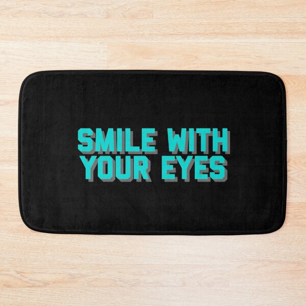 Item preview, Smile With Your Eyes, Keep Smiling, Be Happy, Motivational, Inspirational Masks |  designed and sold by HomeConscious.