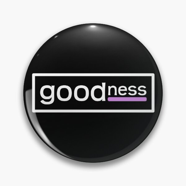 Item preview, Goodness Word Typography designed and sold by LoveLifeRandom.