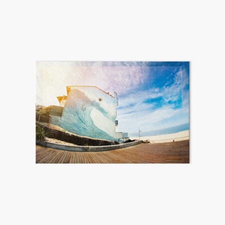 The wave Art Board Print