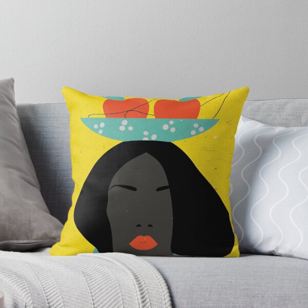 Item preview, mujer negra con el sombrero Tutti-Frutti designed and sold by bus109.