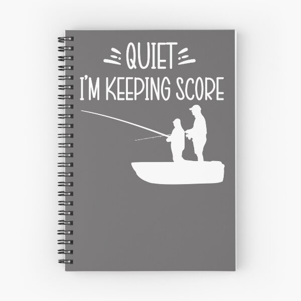 Item preview, Quiet I'm Keeping Score Funny Fishing designed and sold by ByTekk.