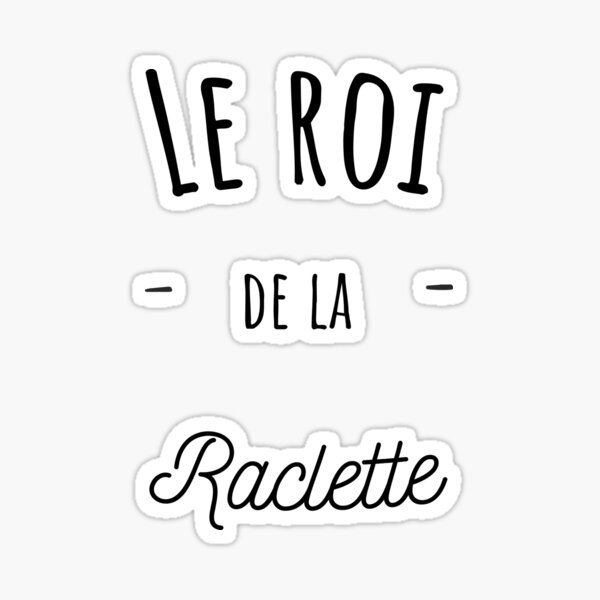 Item preview, The king of raclette designed and sold by Curlyhaire.