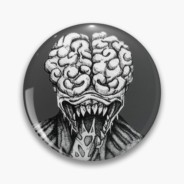 Item preview, Resident Evil: Licker (ink drawing) designed and sold by LadyLora.