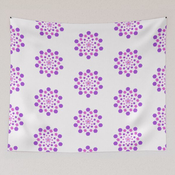 Item preview, Purple Flower Mandala  designed and sold by BohoMoon.