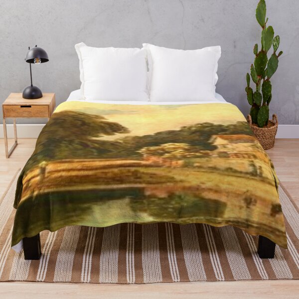 Item preview, Vintage England Landscape With Lake designed and sold by diverseidentity.
