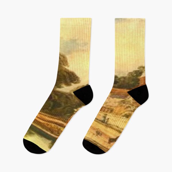 Item preview, Vintage England Landscape With Lake designed and sold by diverseidentity.