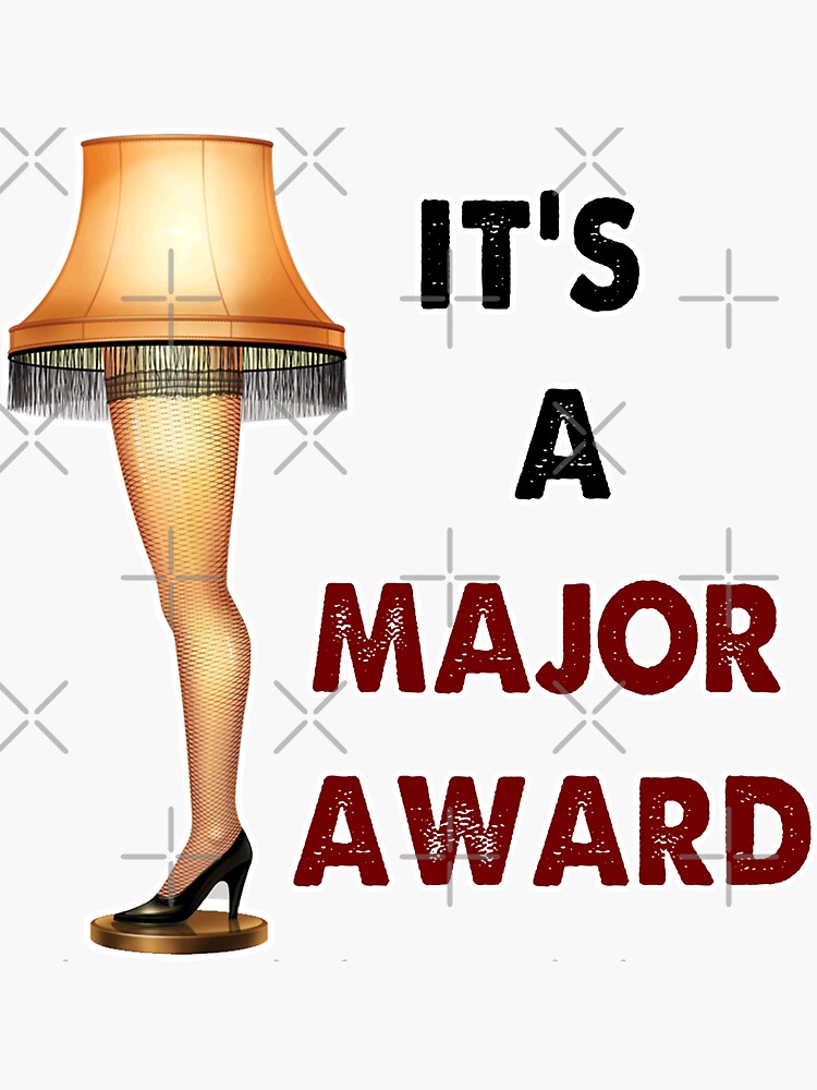 Major award on sale leg lamp