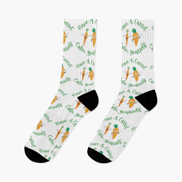 Item preview, Have a Carrot Calm Yourself Funny designed and sold by The Sober Art.