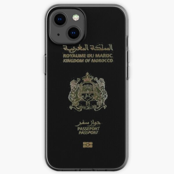 morroco Passport iPhone Soft Case